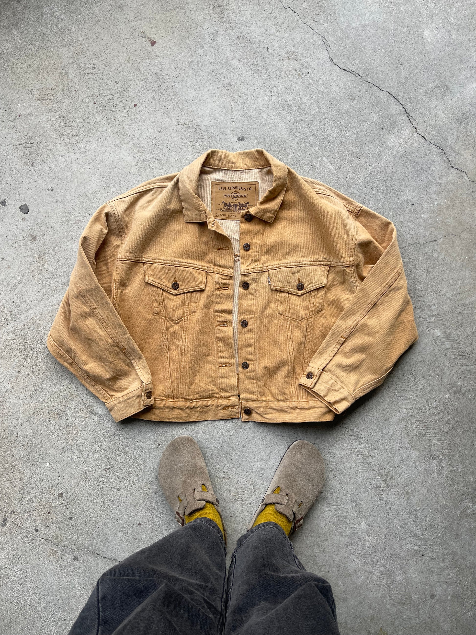 Vintage 1980s Levi’s x Sally Fox Denim Jacket - M/L