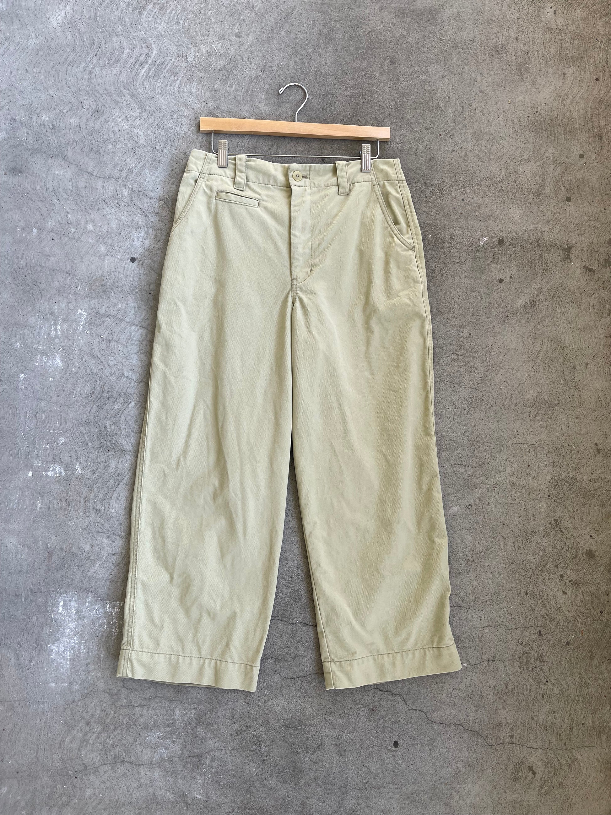 Pre-loved Madewell Cotton Pants( Green ) - Size 8