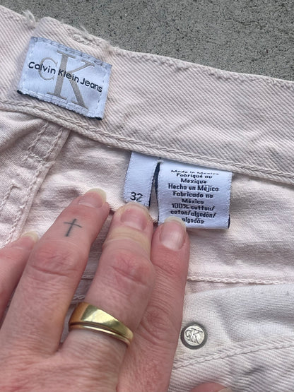 Vintage CK Jeans LIGHT PINK - 30" W