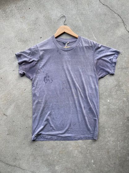 Vintage Paper Thin Crew ( LIGHT PUPLE ) - M