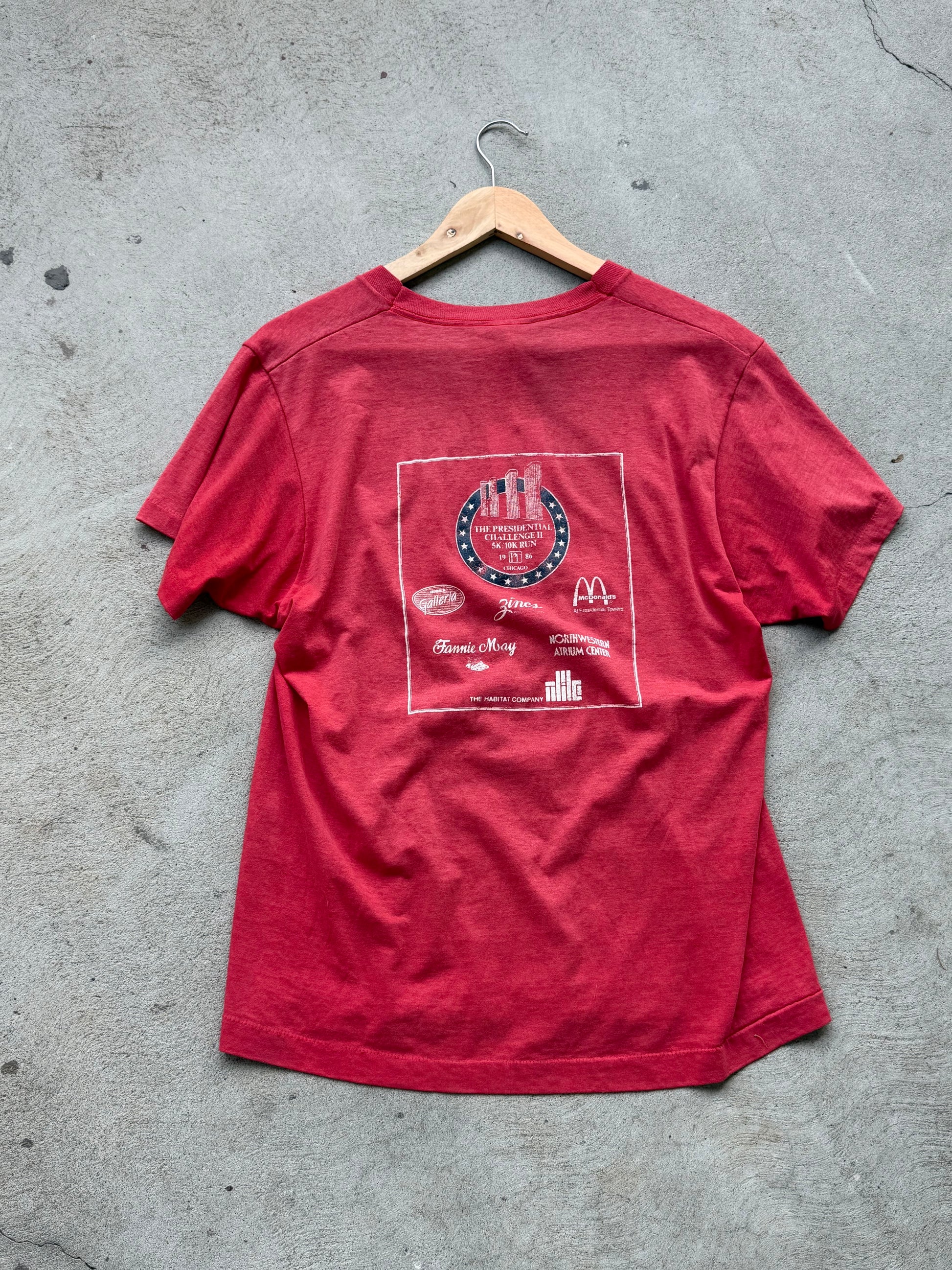 Vintage 1986 Chicago Fun Run Tee - M