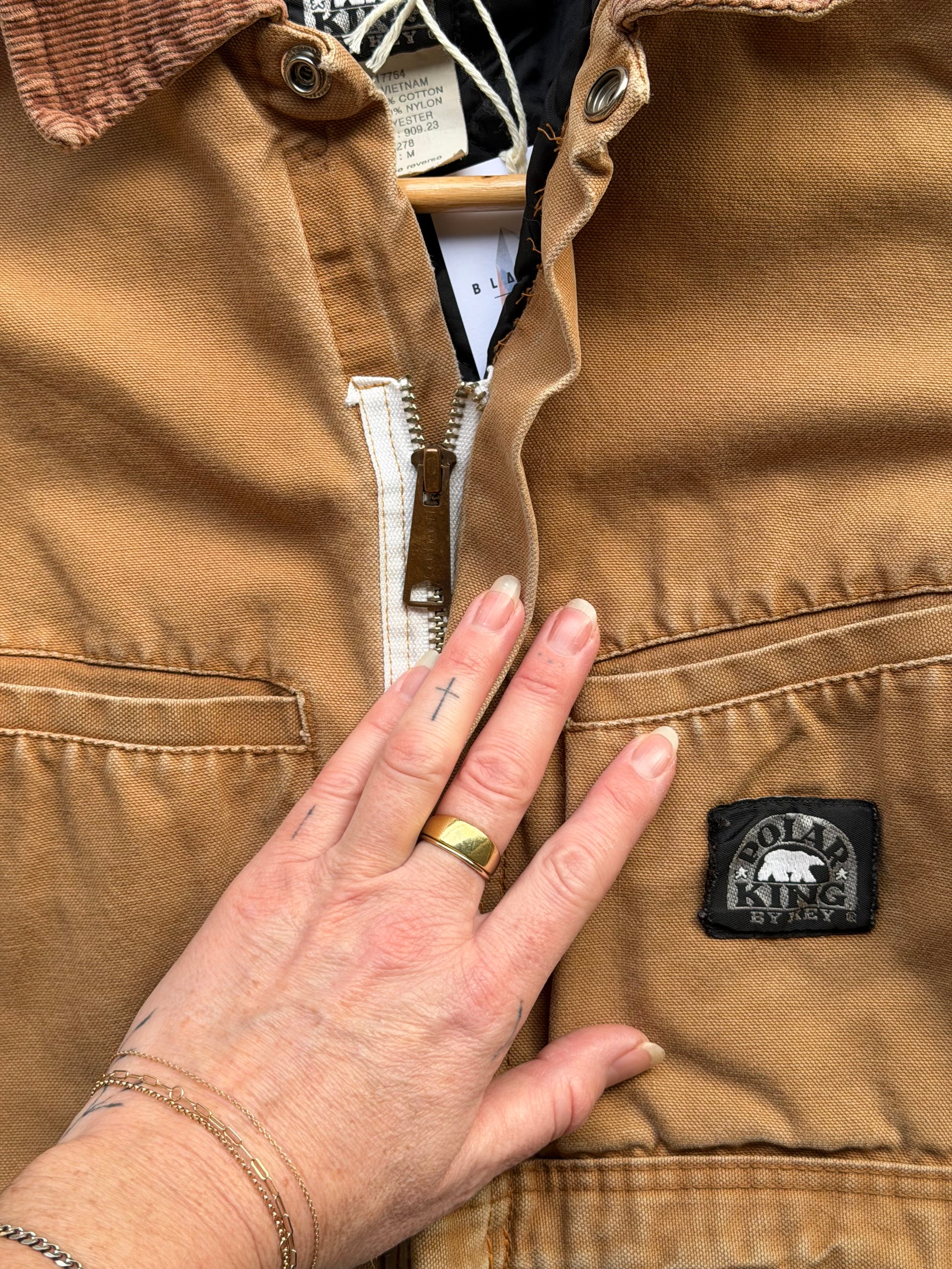 Vintage REWORKED Crop Workwear Jacket - Kid/Youth