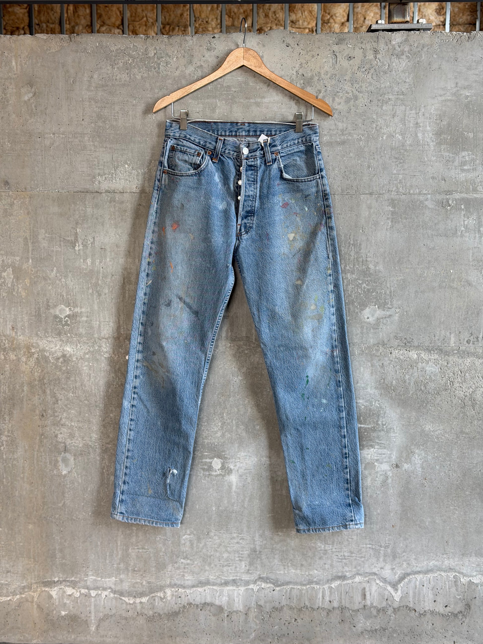 Levi's 501 Paint Splatter Denim - 30" W