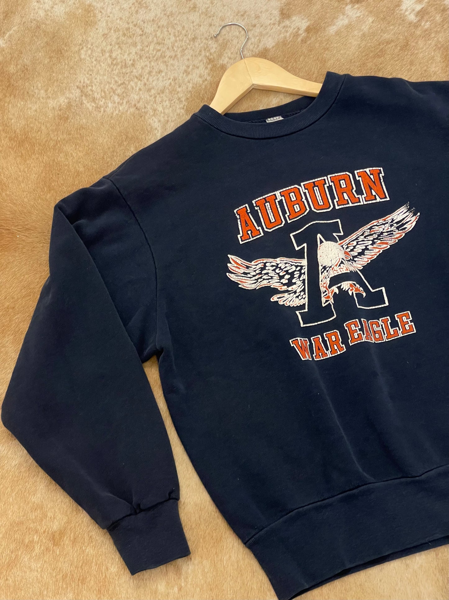 Vintage Auburn University "War Eagle" Sweatshirt - M/L