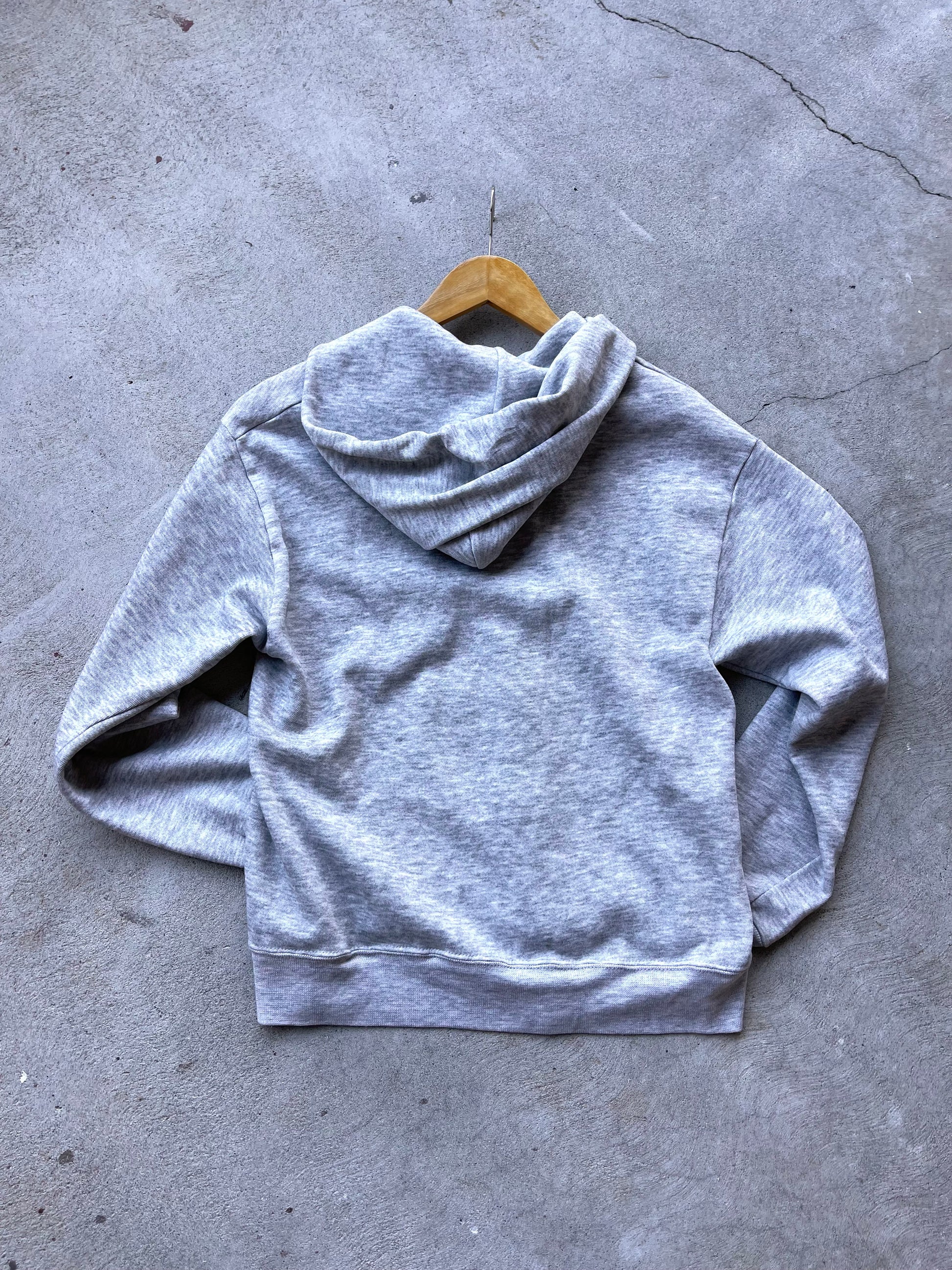 Vintage Zip-up Hoodie in Grey ( S/M )