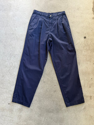 Vintage Navy Chinos - 28" W