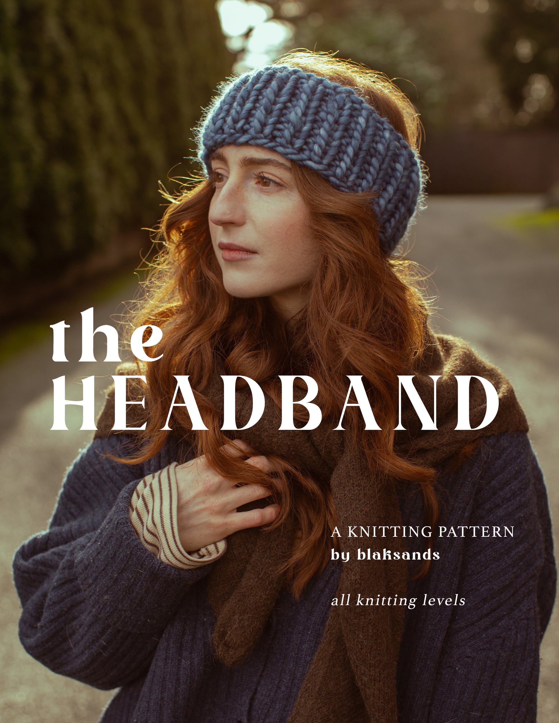 the Headband - Knitting Pattern ( DIGITAL DOWNLOAD )