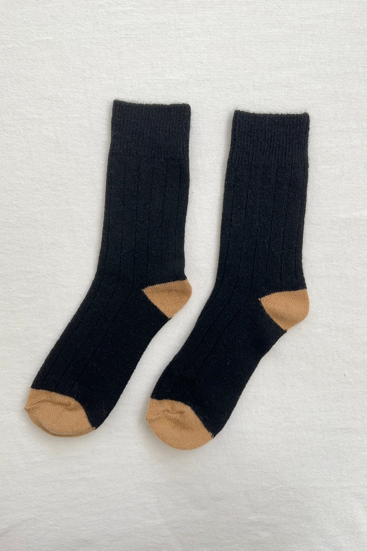 Le Bon Shoppe Classic Cashmere Sock in BLACK - OS