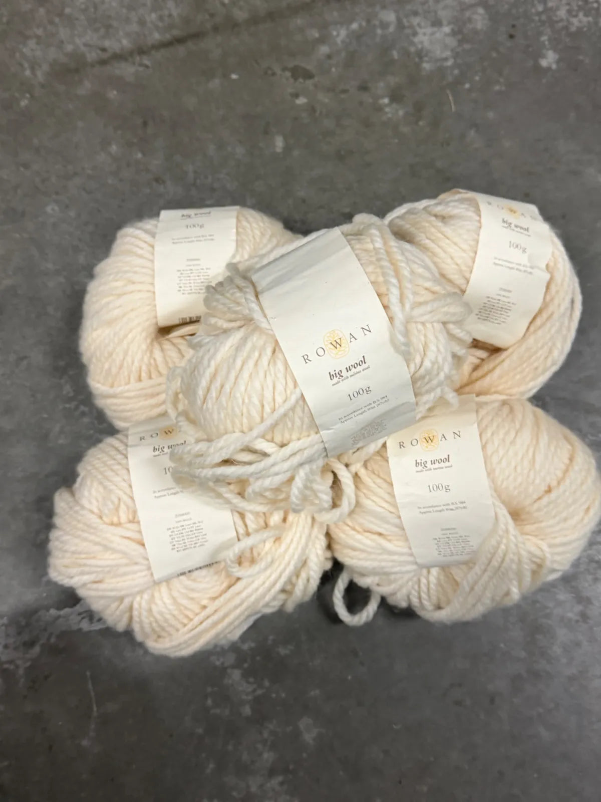 ROWAN - Big Wool ( White Hot )