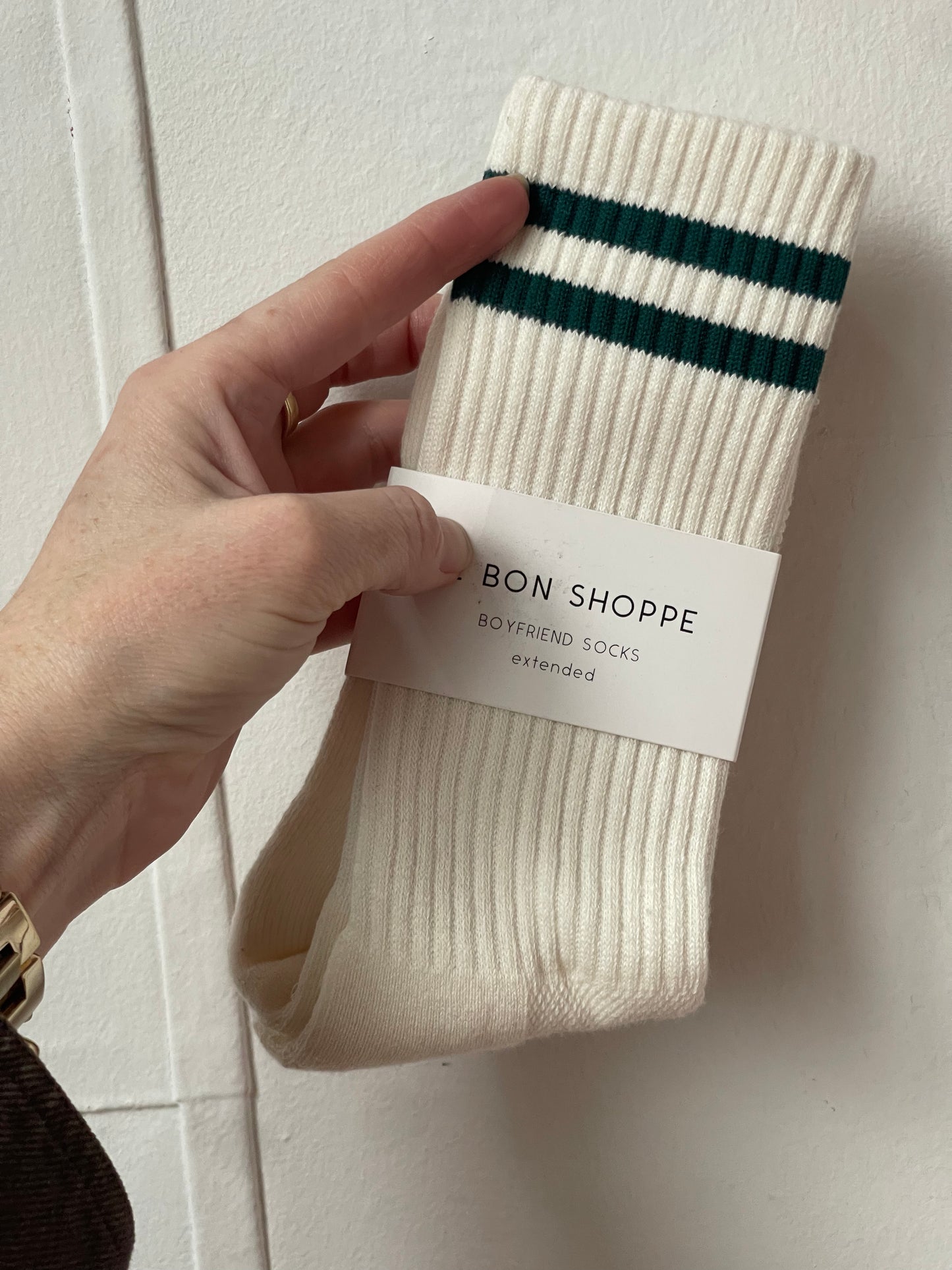 Le Bon Shoppe Extended Boyfriend Sock - OS