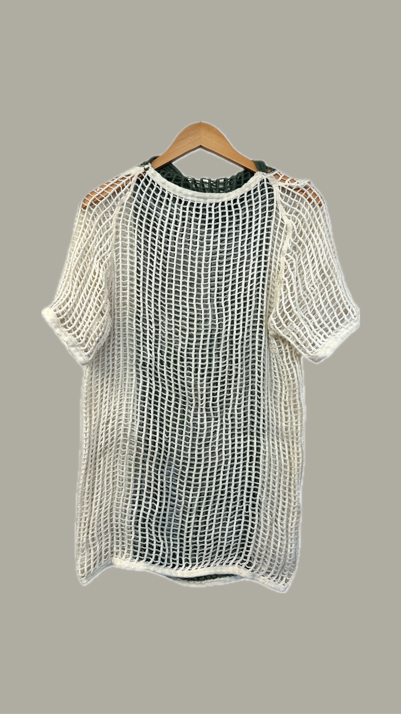 Vintage Swedish Military Net Shirt - OS