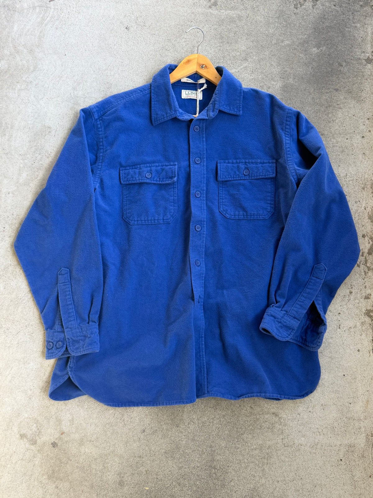 Vintage Chamois Shirt in COBALT - L