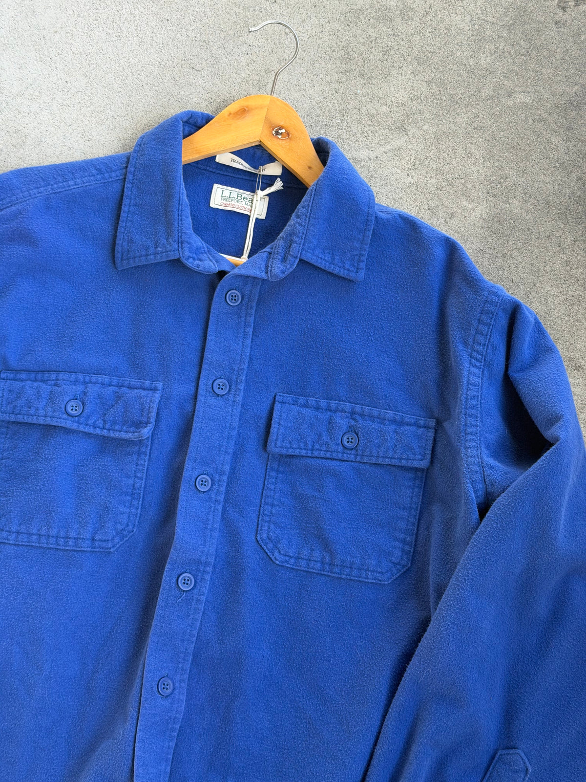Vintage Chamois Shirt in COBALT - L