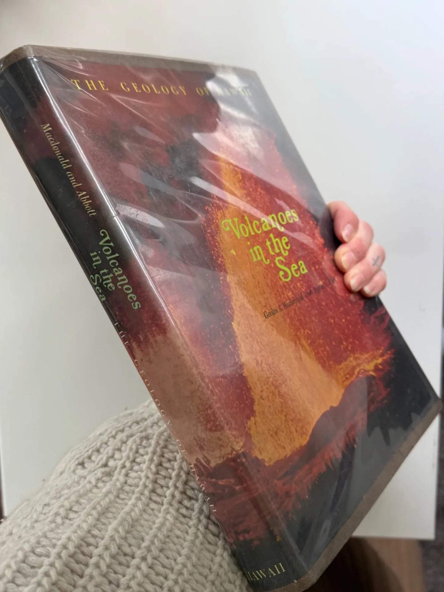 Vintage 1970s Coffee Table Book - Volcanoes