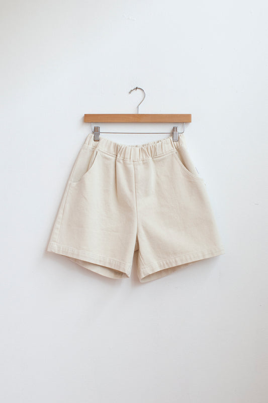 Le Bon Shoppe City Short in NATURAL - ( select size )