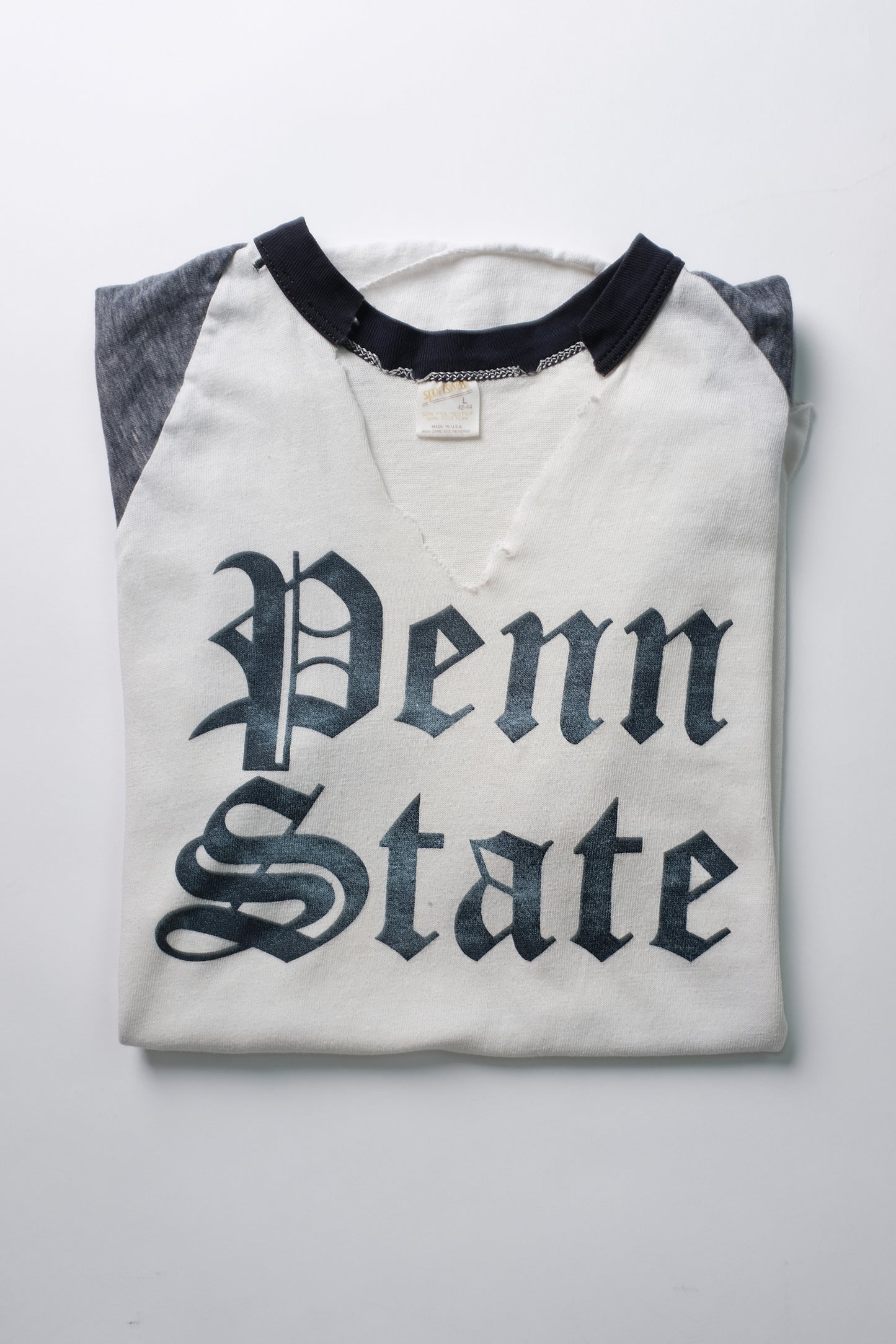 Vintage Penn State Raglan Tee - S/M