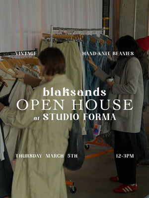 blaksands First Thursday's at Studio Forma - March 5th