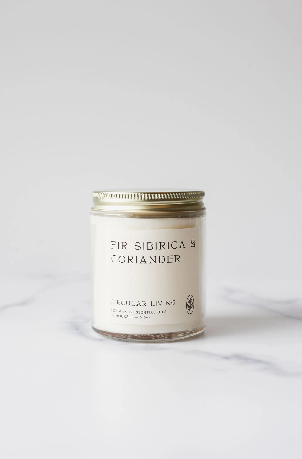 Circular Living Soy Candle - FIR SIBIRICA & CORIANDER