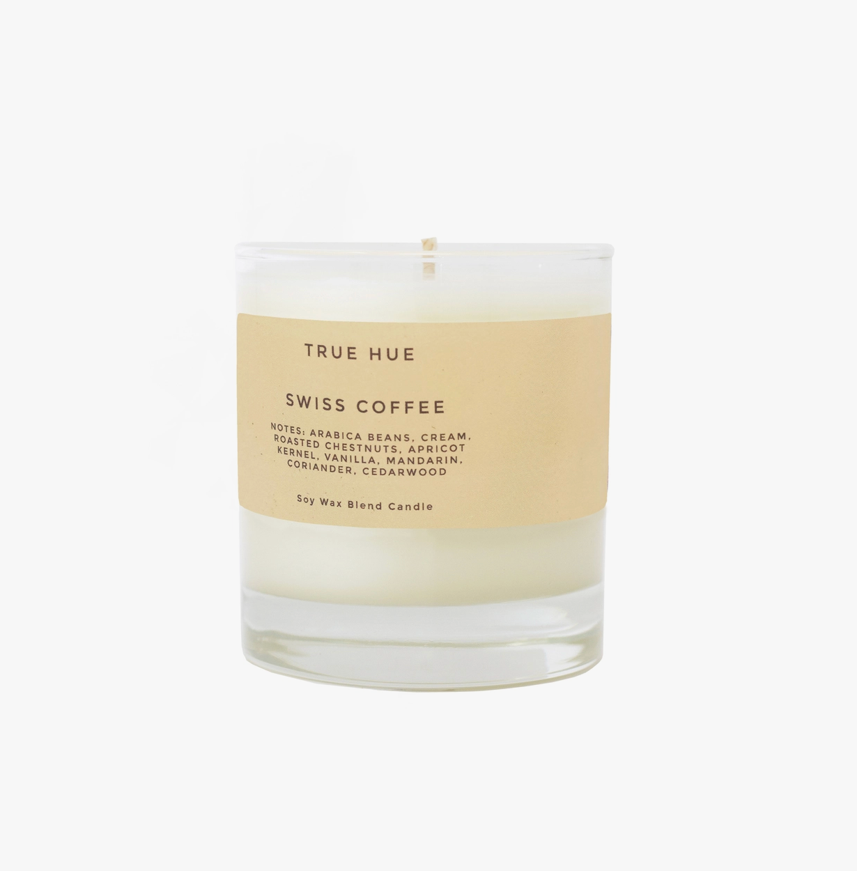 True Hue Candle - SWISS COFFEE