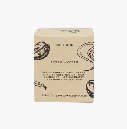 True Hue Candle - SWISS COFFEE