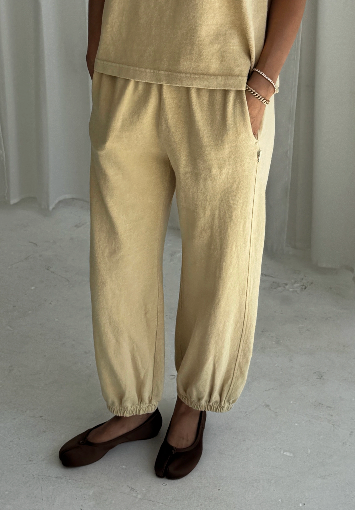 Le Bon Shoppe Balloon Pants in BUTTER - ( select size )