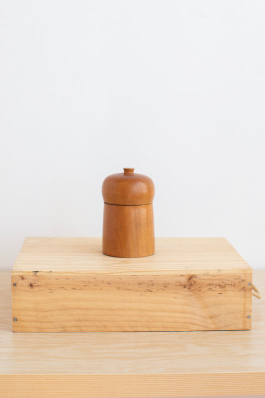 Vintage Teak Canister x Haus + Home