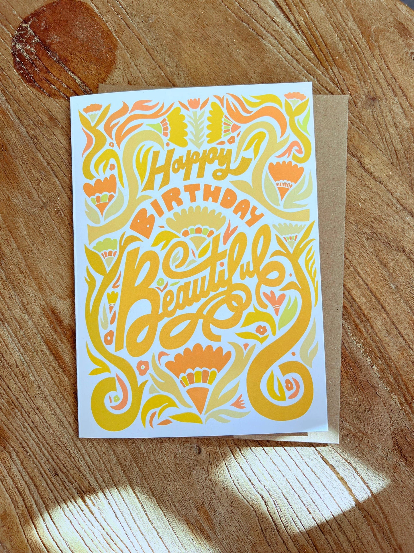 Karli Fairbanks - Happy Birthday Beautiful - Greeting Card