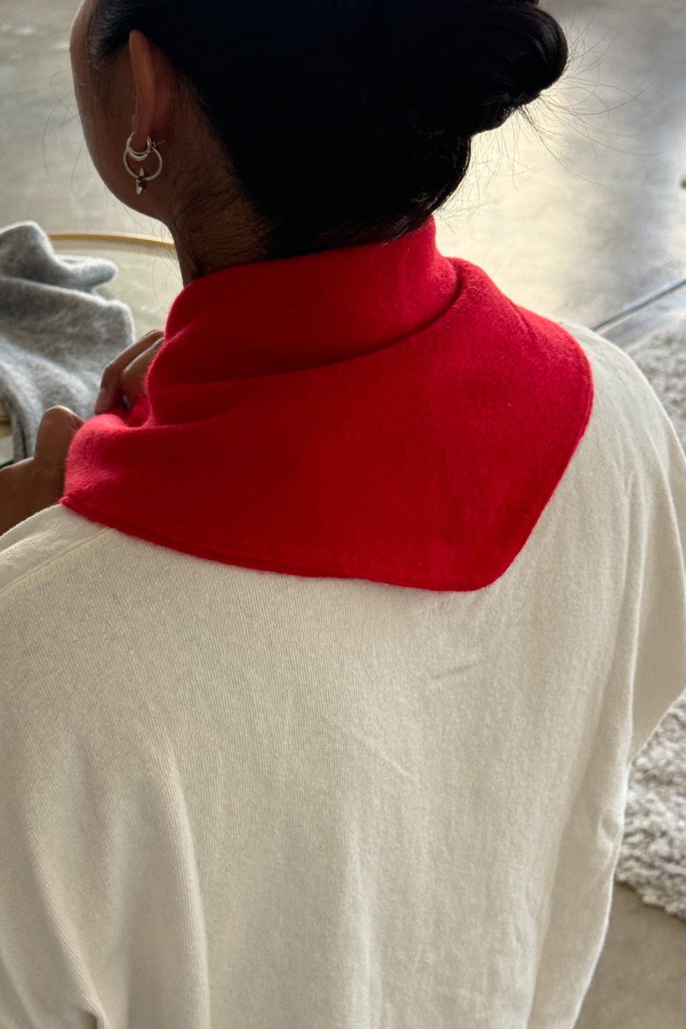 Le Bon Shoppe Cashmere Bandana in RED