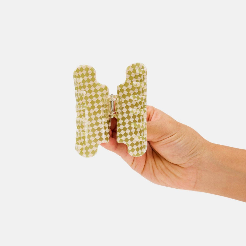 Chunks Baby Nimbus Claw in Olive Check - OS