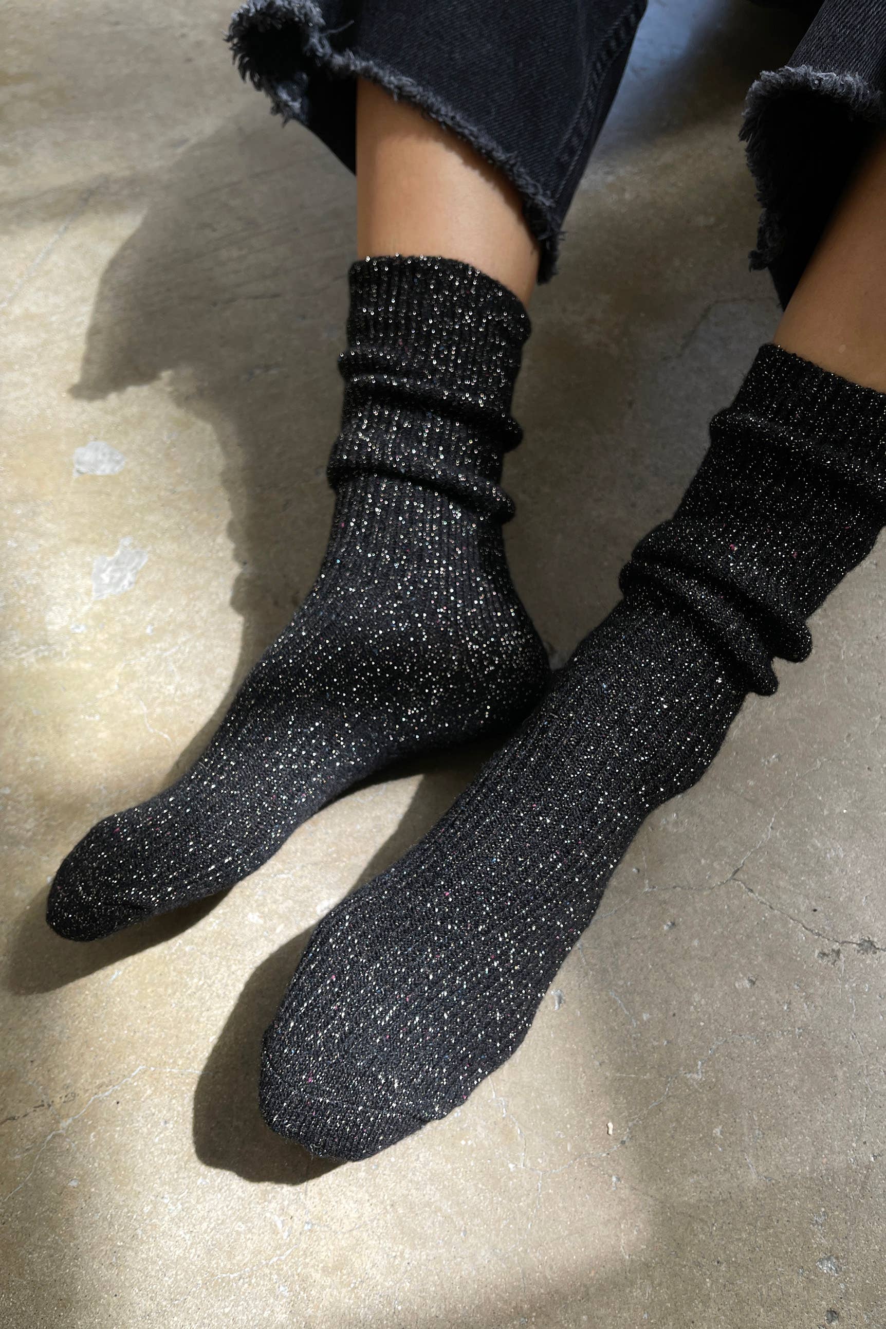 Le Bon Shoppe Winter Sparkle Socks - OS