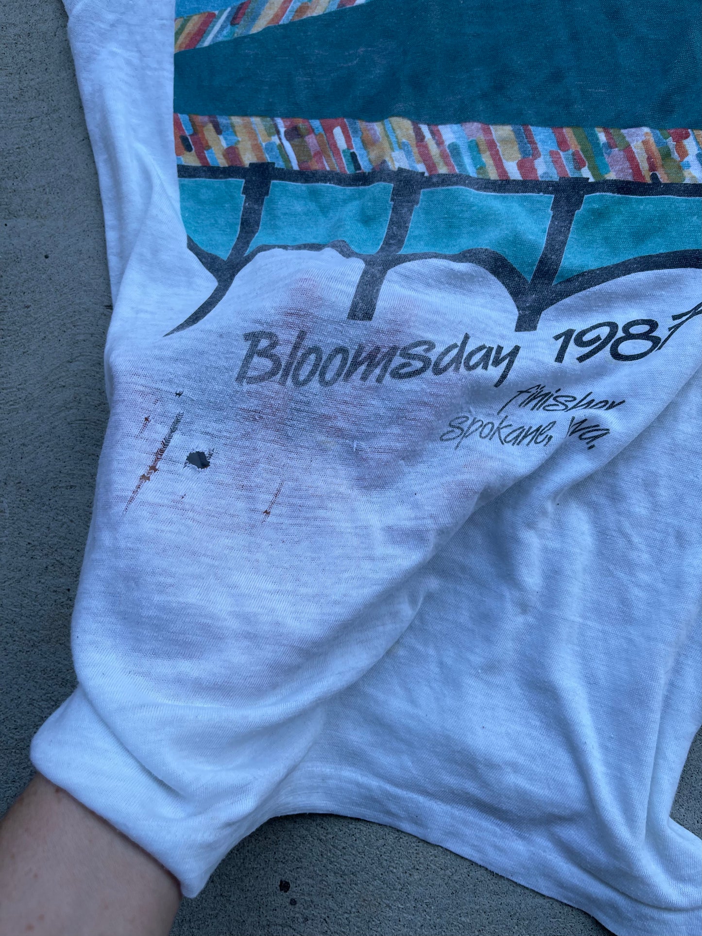 Vintage 1987 Bloomsday Tee - S/M
