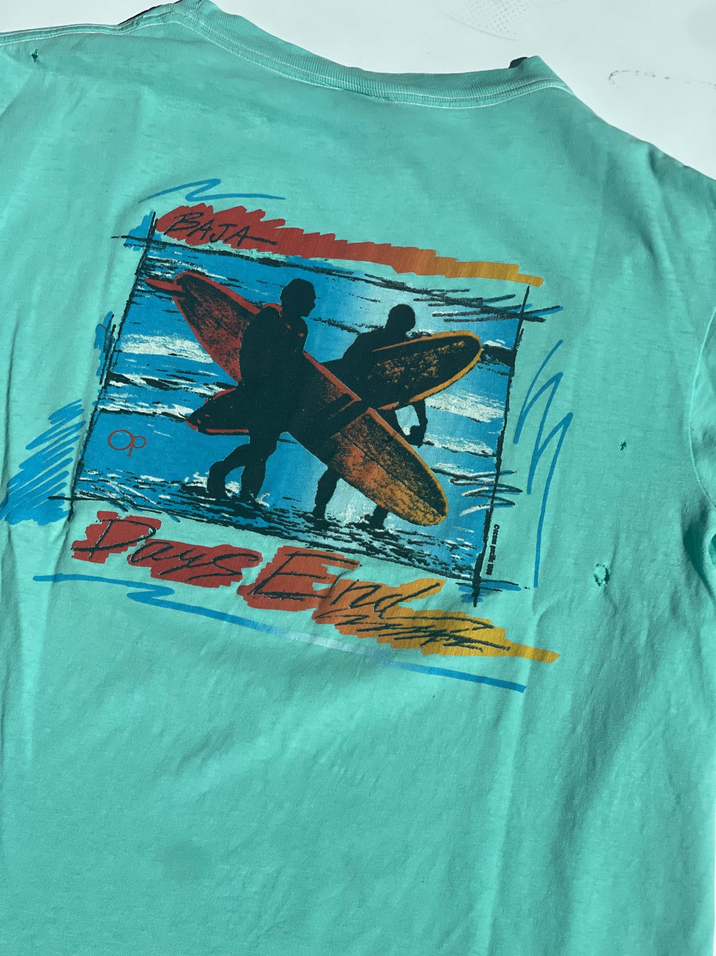 ( @ September ) Vintage 1986 Ocean Pacific Tee - L/XL