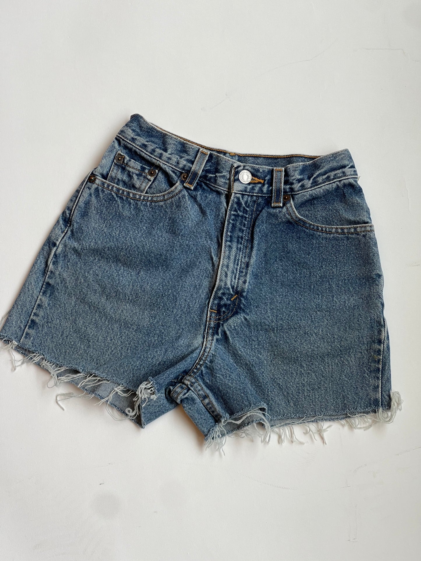 Vintage High-rise Levi's cutoff shorts - 24” W