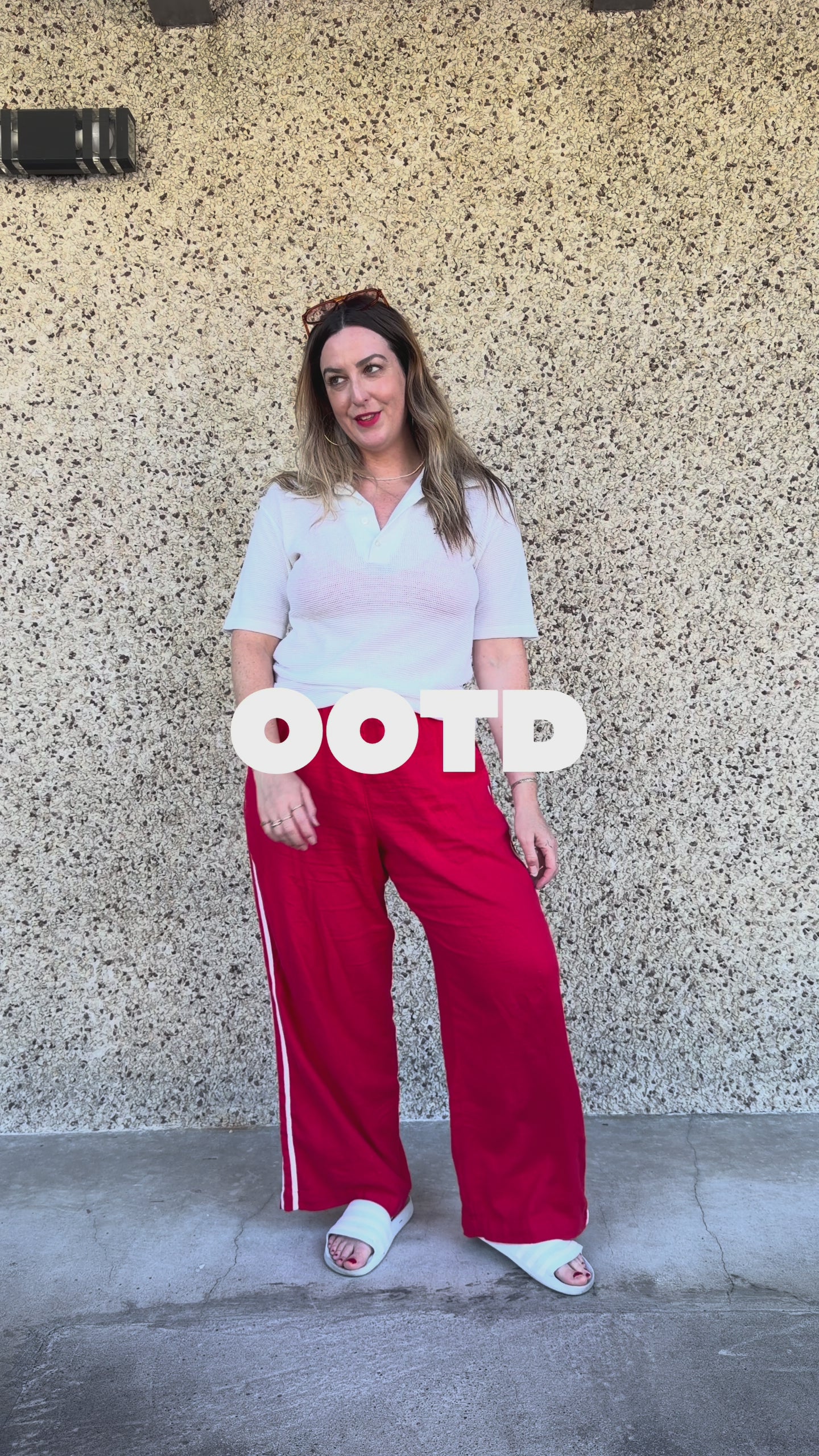 Vintage Mesh Polo WHITE - M/L