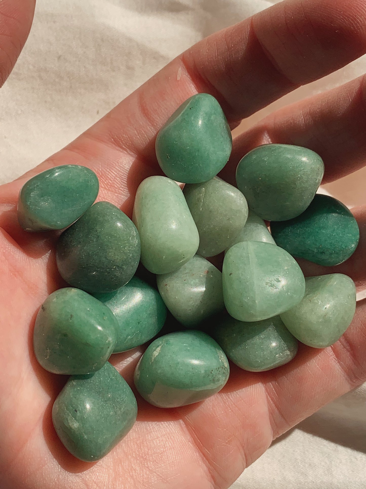 Set of 5 Polished Aventurine