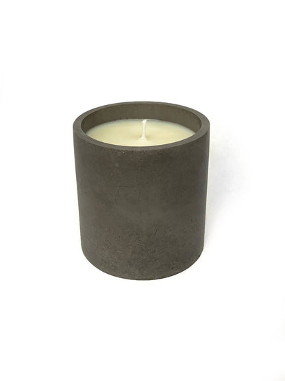 Ebb & Flow - 10oz Concrete Candle - Tobacco & Amber