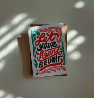 Karli Fairbanks - Let Your Heart Be Light - Holiday Card