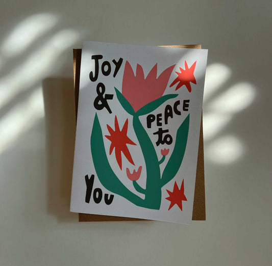 Karli Fairbanks - Joy & Peace - Holiday Card