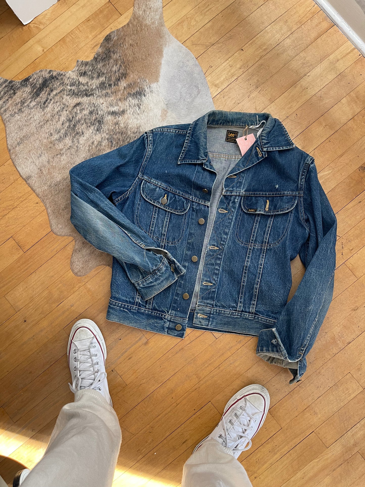 Vintage well worn Lee Jacket - M