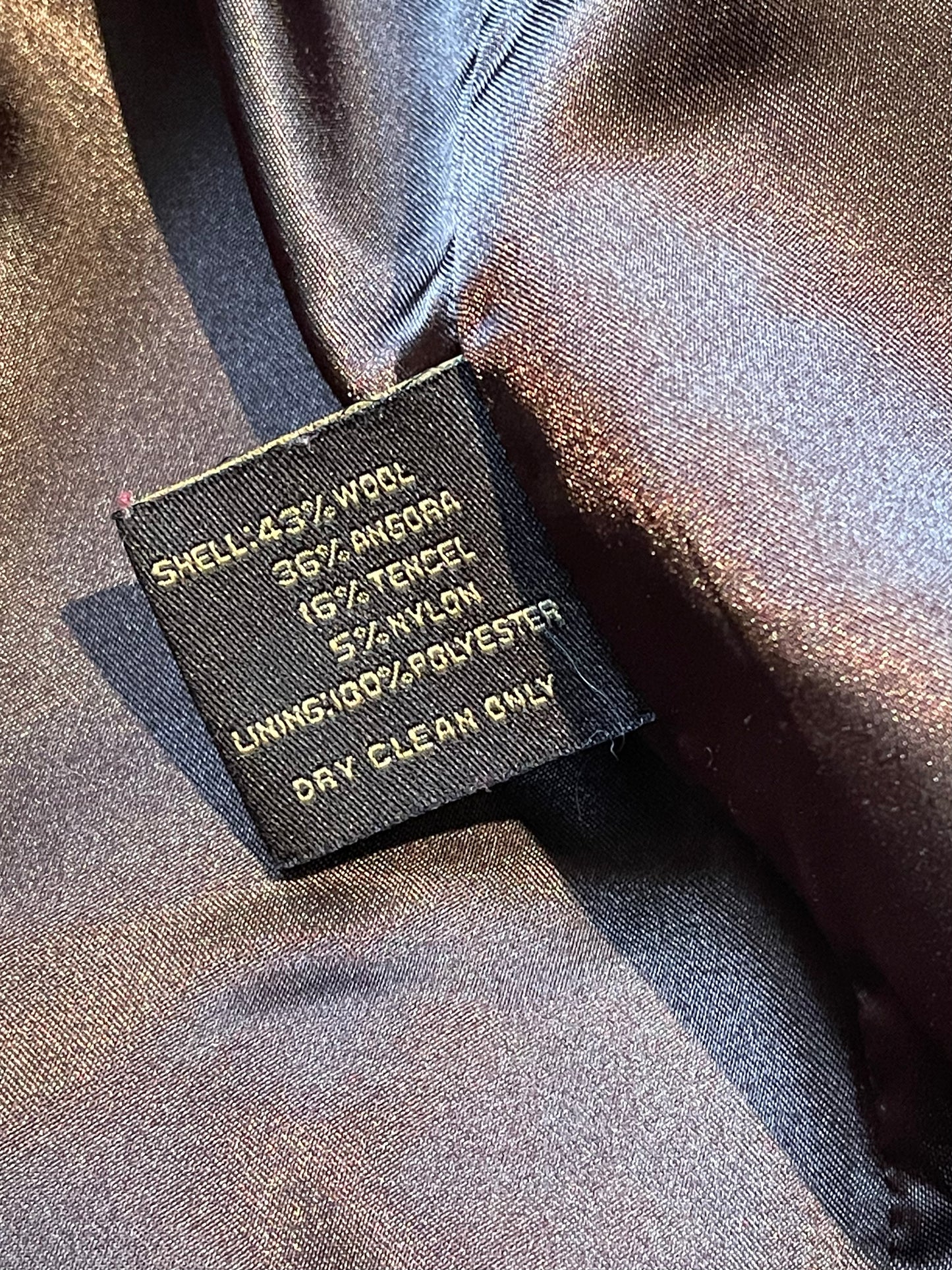 Vintage Chocolate Overcoat - M/L