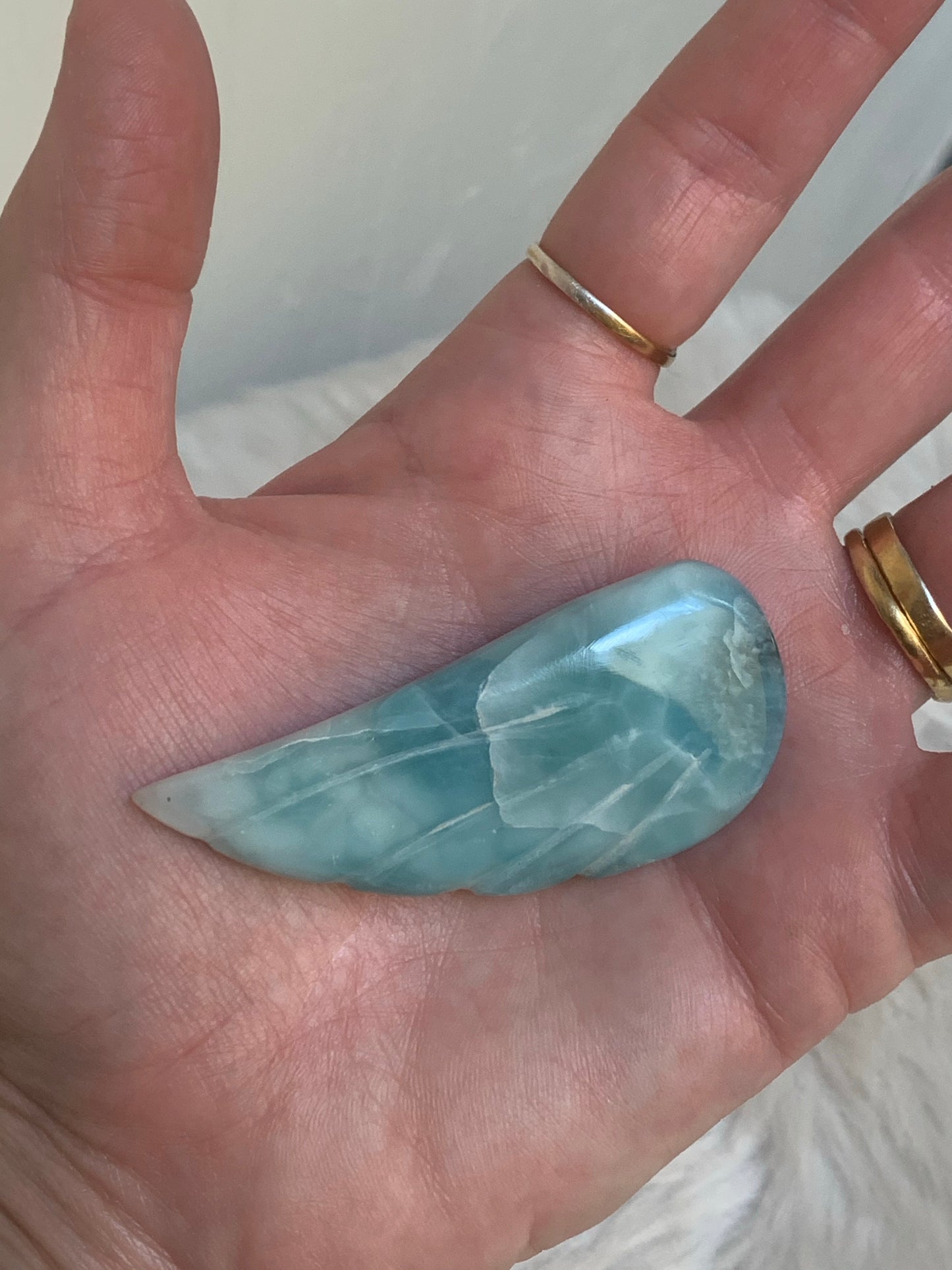 Larimar Angel Wing