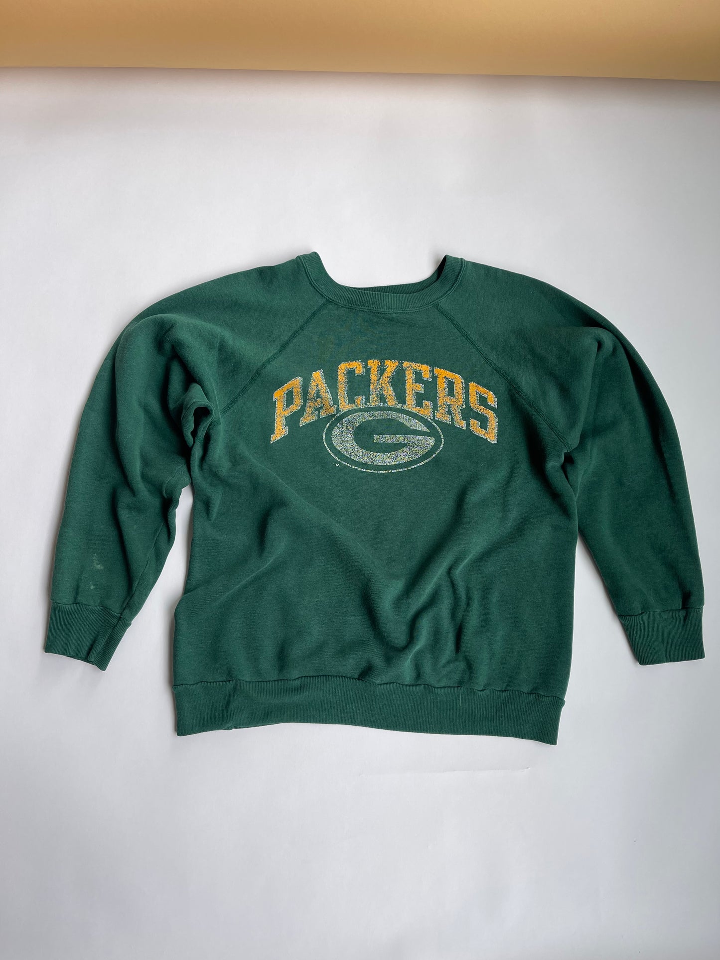 Vintage Green Bay Packers Raglan - S/M