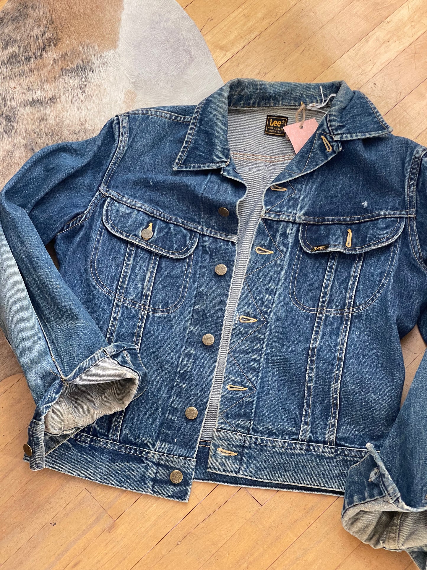 Vintage well worn Lee Jacket - M