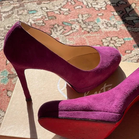 Louboutin Suede Pumps - 9 (39.5)